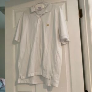 Brooks Brothers white polo